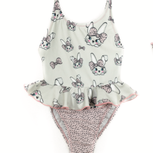 Ολόσωμο μαγιό με βολάν SWEET BUNNY