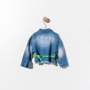 Alternative view of Denim jacket με σχέδια
