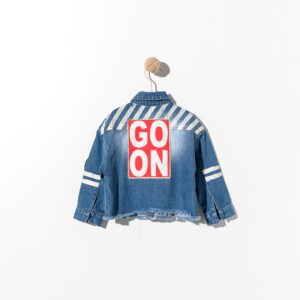 Alternative view of Denim jacket με σχέδια