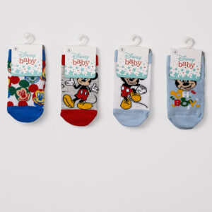 Σετ 4 ζεύγη καλτσάκια Mickey
