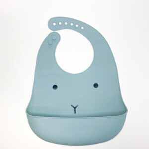 Σαλιάρα σιλικόνης με κουμπί "Silicone Bib"