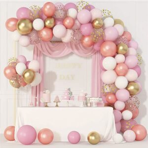 Σετ μπαλόνια Party Pink/Gold 100τεμάχια