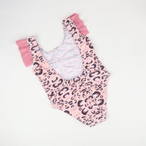 Alternative view of Παιδικό ολόσωμο μαγιό Pink Leopard