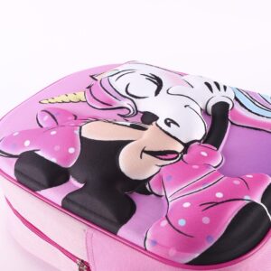 Alternative view of Παιδική Τσάντα Πλάτης Disney Minnie Unicorn 3D