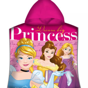 Πετσέτα πόντσο θαλάσσης Disney Princess